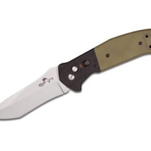 102.99 The Bear & Sons Cutlery Bold Action V is automatic knife with a 3.75 inch plain tanto blade and OD green handle. It features a safety that prevents accidental openings and also closings when in use. Get one today at the best price online from us