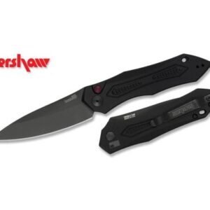 Kershaw Launch 6 Automatic Push Button Knife – 3.75″ Plain Spear Point Blade