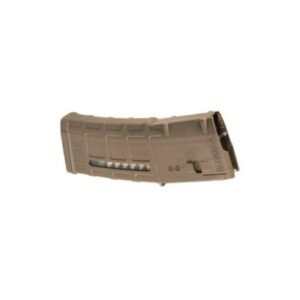 15.99 PMAG 556 Magazine Gen 3 5.56 caliber in coyote tan WITH window. Window helps you see the number of rounds remaining. Don’t forget to stock up on 556 ammo, and happy shooting!