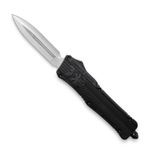 CobraTec CTK-1 Features The CTK-1 is one of the best out the front knife (OTF) for general use and a great choice as your everyday carry. The handle is designed from high-grade aluminum alloy and features a D2 steel blade. The knife is ambidextrous as the pocket clip can be switched to either side of the handle, depending on your preference. This OTF knife features a pocket clip, a glass breaker for emergencies and includes a nylon sheath.